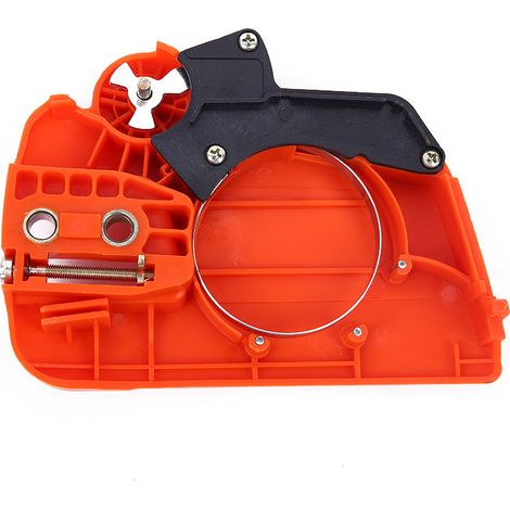 Lntyq Couvercle de pignon d'embrayage pour trononneuse Husqvarna 235 235E 236 240 Tronconneuse Couvercle De Pignon D'embrayage (Couleur : Orange)