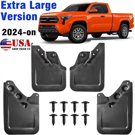 Geeignet für die Reifenschmutzfängermodifikation des Toyota Tacoma 2024-2025. (1/3)