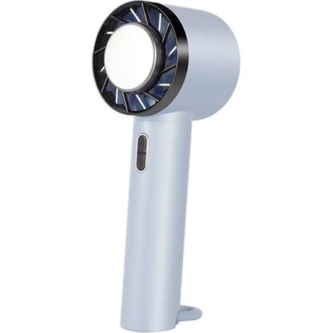 Mini-Tragbarer Sommerventilator, tragbarer Outdoor-Ventilator mit Kältekompressionsfunktion – Blau (1/5)