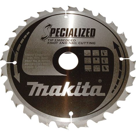 Makita  Hoja  de  sierra  SPECIALIZED  210x30x24Z  -  B-33124