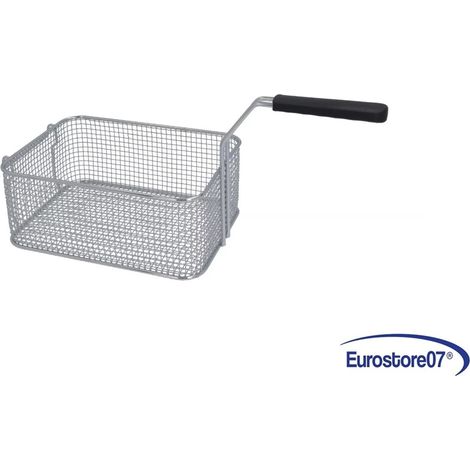Cesto  friggitrice professionale con manico   275x210x110 mm     berto's (1/4)