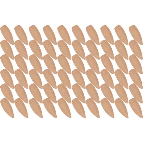 50 Cônes d'Encens Purifiants Agarwood, Parfum Naturel Bois d'Aigle avec Boîte Métallique (1/5)