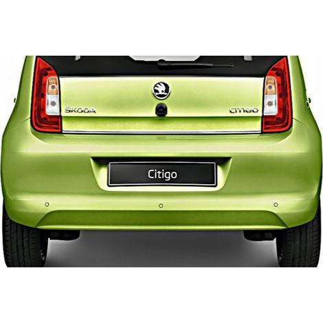 Skoda Citigo - Baguette chromée, aileron sur le hayon (1/5)