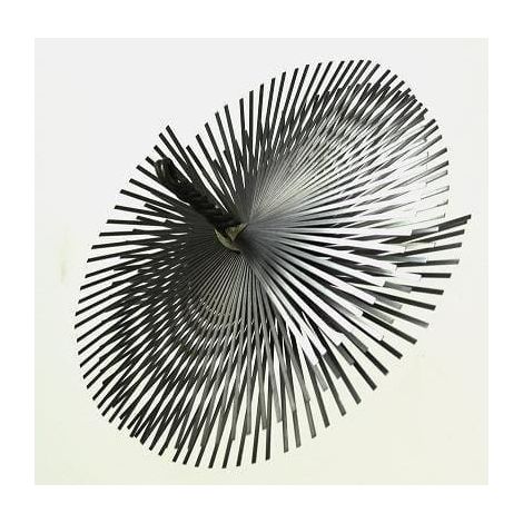 Varilla de limpieza de CO2, alambre de acero, 300 mm
