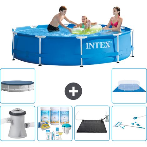 Intex Piscine Tubulaire Ronde - 305x76 cm - 7-pièces S20448 (1/5)