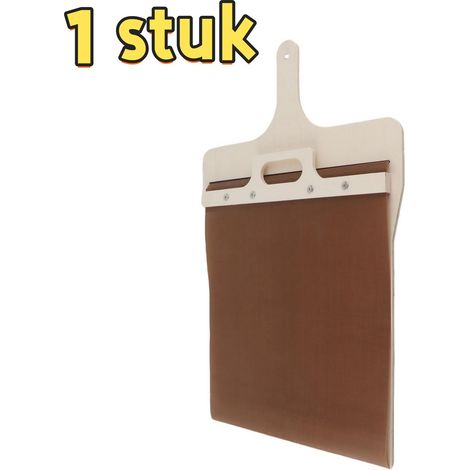 Spatule à pizza coulissante pliable avec planche en bois massif pour pizza et cuisine 38 x 29 cm couleur bois naturel (1/5)
