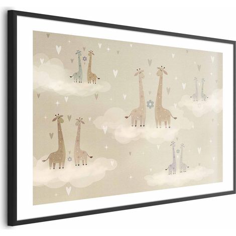 Poster - Giraffe innamorate (1/4)