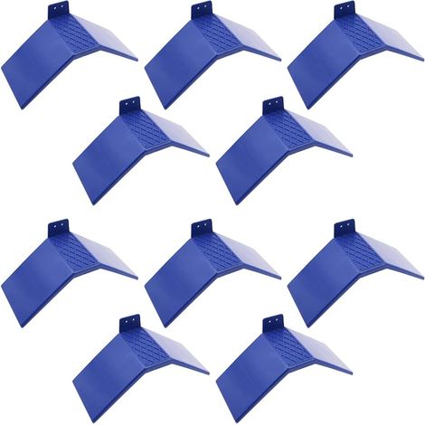 10Pcs Pigeon Rest Stand Reusable Plastic Pigeon Perch Dove Rest Perch Cage Stand Holder Cage Accessories for Dove Pigeon and Other Birds – Blue (1/5)