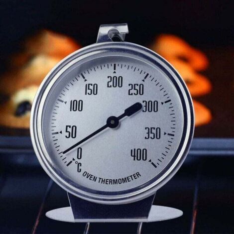 Thermomètre pour four et grilles - Thermomètre de four - Thermomètre de surveillance pour grillades/fumoirs - Grand afficheur indiquant clairement les températures (1/4)