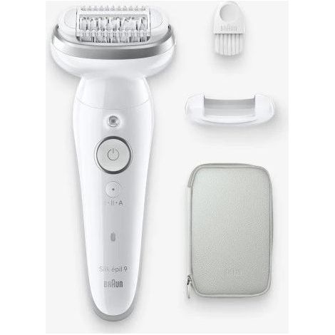 Braun Silk-épil 9 BR2-225328 depiladora 40 pinzas Gris, Blanco