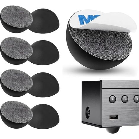 8Pcs 30mm Rubber Pad for Rubber Pad Sticker Foot Speaker Cushion Non-slip for Appliances Spotlights Speakers Products (1/5)