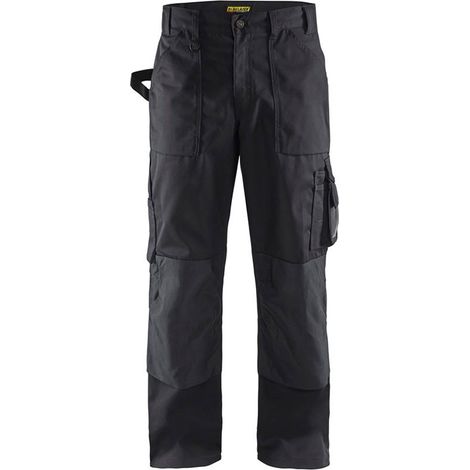 Pantalon de travail sans poches flottantes artisan 1530 - Noir L - FR(46) - SE(C52) - Standards (1/5)