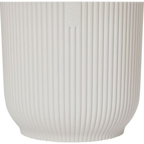 Maceta Vibes Fold D.18cm Blanco Seda - Elho