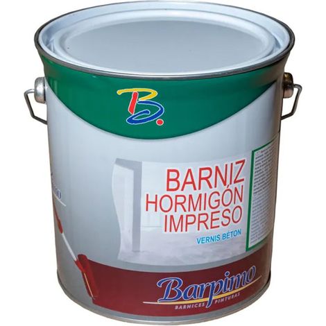 Barniz suelo hormigon 4L  Aspecto Satinado  Protector de Hormigon a base de resina (1/5)