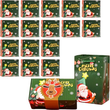 Boîte-cadeau pliable de vacances de Noël d'économie de-16 F