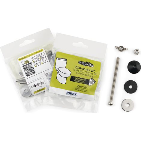 Caja de 12) Kit de fijación para cisternas de agua (1/2)
