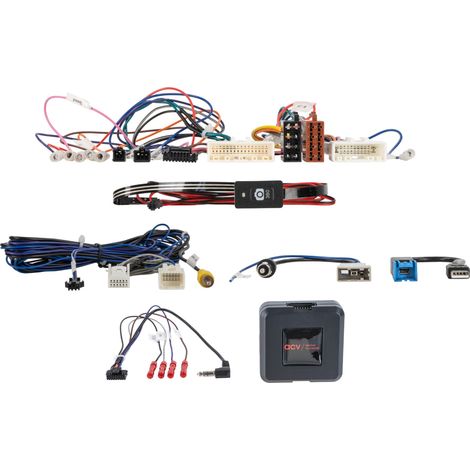 Adattatore per volante multicavo 20/32 pin per Nissan Navara con telecamera a 360°