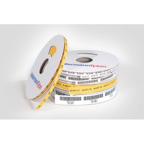 Hellermann tyton marcador de cable termoretrÁctil con manguito continuo 554-51501