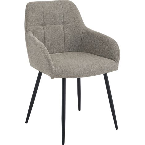 Esszimmerstuhl Fergus Stoff taupe (1/5)