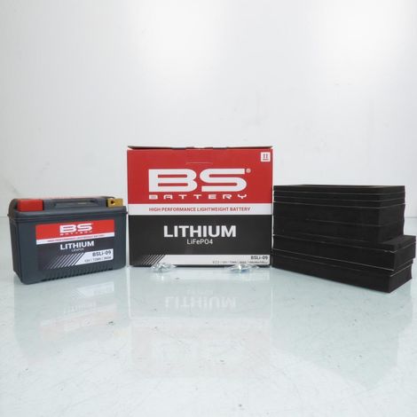 Batterie Lithium BS Battery pour Scooter Gilera 800 GP 2008 à (1/4)