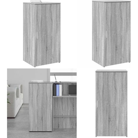 vidaXL Lagerschrank Grau Sonoma 50x45x103,5 cm Holzwerkstoff (1/5)