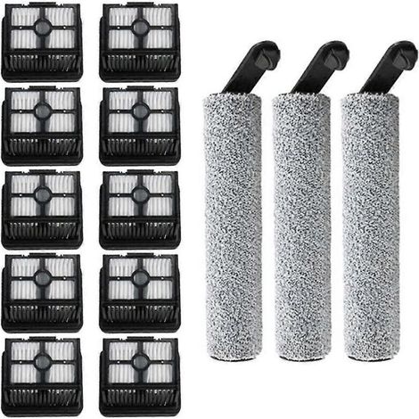 Pièces de rechange pour aspirateur eau et poussière Dreame H12 Pro/H12 Plus : brosse rotative souple, accessoires pour brosse rotative et filtre (1/5)