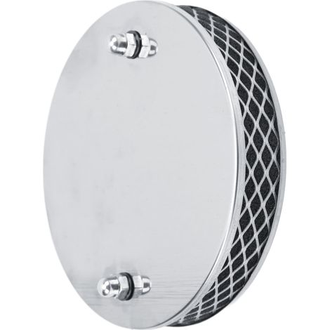 Flacher Hochleistungs-Luftfilter mit Chrom-Filterelement A102 für SU HS4 1-Zoll-Vergaser