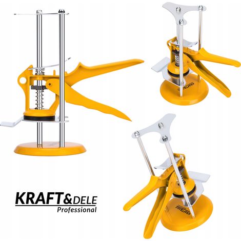 Sollevatore manuale per lamiere da 1-10 cm, 110 kg, Kraft&Dele