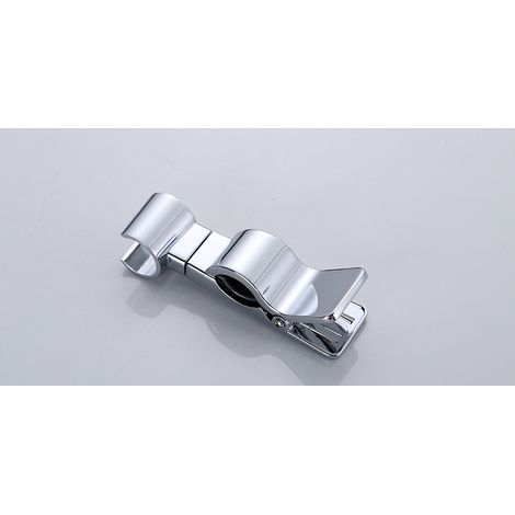 Support de douche coulissant 22-25 mm, fixation adhésive pour douchette (1/2)