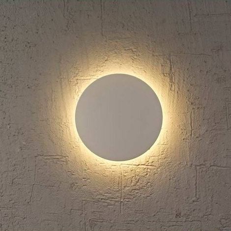 Applique circulaire 12W -Lumière chaude - IP44 - Ø 25cm (1/4)