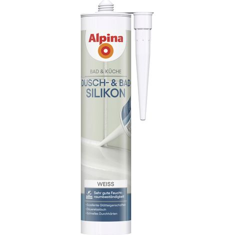 Alpina Dusch & Badsilikon weiß 300 ml