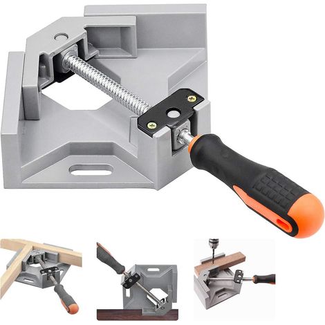 90 Right Angle Clamp, Right Angle Welding Clamps 90 Angle Clamp Woodworking Clamp, Carpenter Welding Tool (1/5)