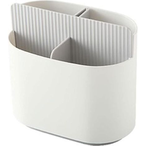 Porte-couverts, égouttoir à cuillères, égouttoir à vaisselle, support multifonctionnel pour baguettes de cuisine (Couleur : Gris)-AquaForge (1/5)