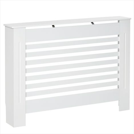 Cache-radiateur Panneau décoratif mural en MDF à lattes (1/5)