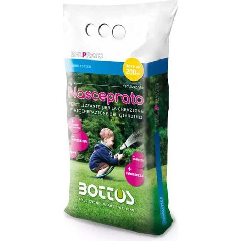 Nasceprato 6-23-0 - Engrais pour la pelouse de 5 kg
