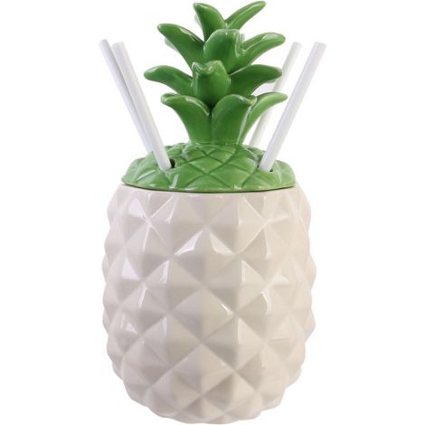 PICK&DRINK - COFANETTO A FORMA DI ANANASPER COCKTAIL 1,3LT (1/4)