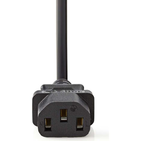 Nedis NETZKABEL KALTGE. WINKEL 2M (CEBW10000BK20 SW) (1/3)
