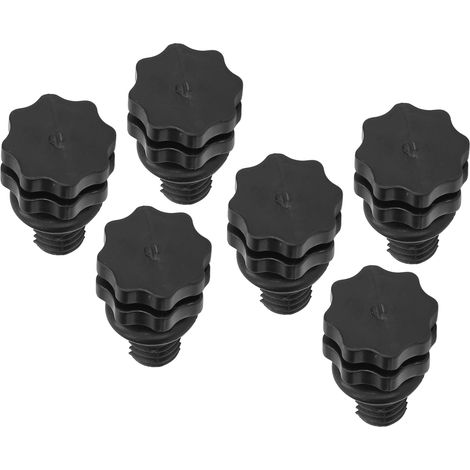 6 valves de purge d'air filetées pour filtre Hayward DE et cartouche, kit de 6 pièces d'accessoires de nettoyage de piscine (1/5)