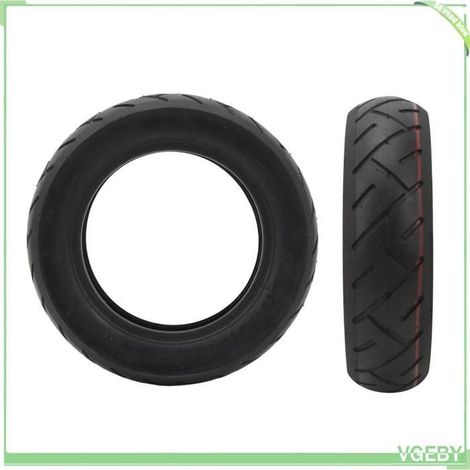Pneu de scooter électrique - FAFEICY - 10x2.5 - Caoutchouc - 24,5 cm (9,6") - 6,4 cm (2,5") (1/5)