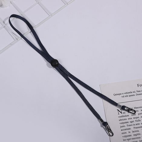 Sangle De Menton Pour Chapeau - Cordon Anti-Vent Réglable Et Amovible - Pour Chapeaux De Paille Et De Pêcheur - Lot De 1