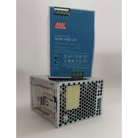 Módulo de fuente de alimentación Ernitec ELECTRA-PWR-480 de 24 V/480 W (1/2)