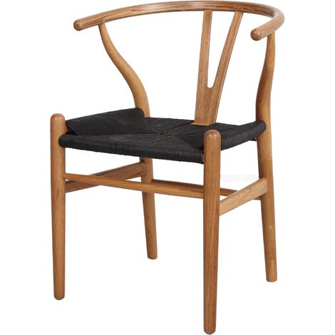 AUTRES Chaise en bois avec un style nordique - modèle 017 - naturel/noir (1/3)
