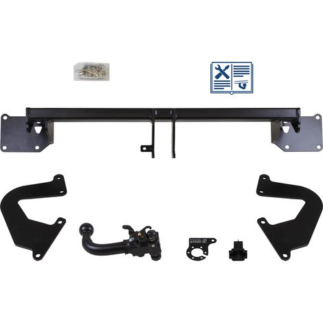 Attelage - Peugeot EXPERT Autobus/Autocar - 04/16-12/99 - rotule démontable - AUTO-HAK - Faisceau spécifique 7 broches (1/2)