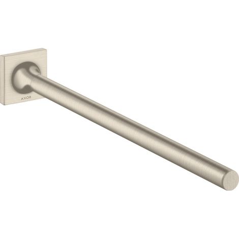 Portant à serviettes AXOR STARCK ORGANIC 420 mm, fixation murale chrome noir poli