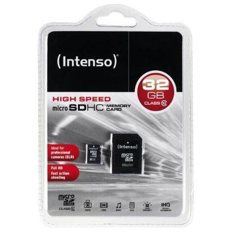 INTENSO MicroSDHC Card 3413480, 32 GB (1/5)