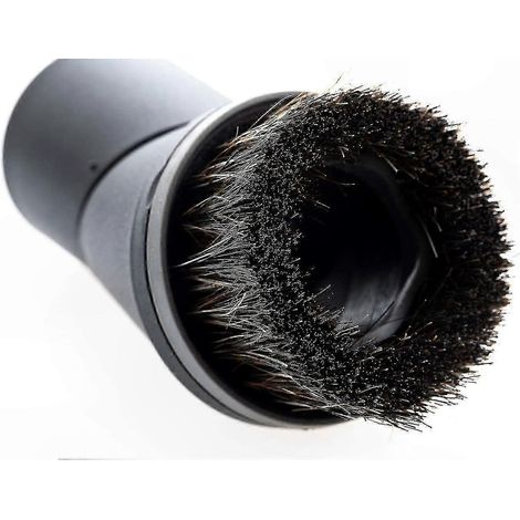 Brosse ronde anti-poussière pour aspirateur Miele, accessoire de nettoyage universel, embout circulaire adapté aux modèles compatibles, idéal pour surfaces délicates et meubles. (1/4)