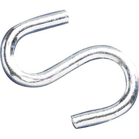Faithfull S Hooks 6Mm Zinc Plated