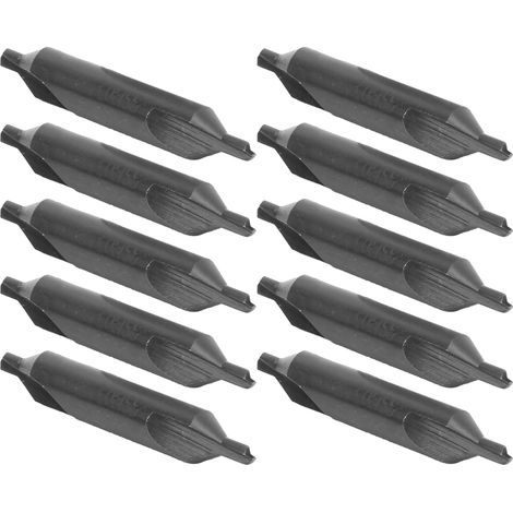 10 Pièces Mèches de Centrage Acier Rapide Type A pour Bois Métal 3mm (1/5)