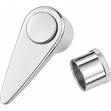 Ersatzgriff und -ring aus Chrom für Schnellstart Mamoli V01660100001  Griff
