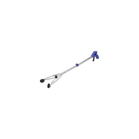 Pince Reacher Extensible Manche Bleu, Ramassage Ordures & Feuilles, Confort Jardin (1/5)
